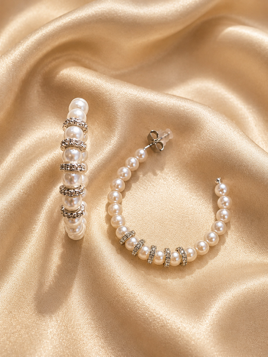 ✨ Créoles Perles & Éclat ✨