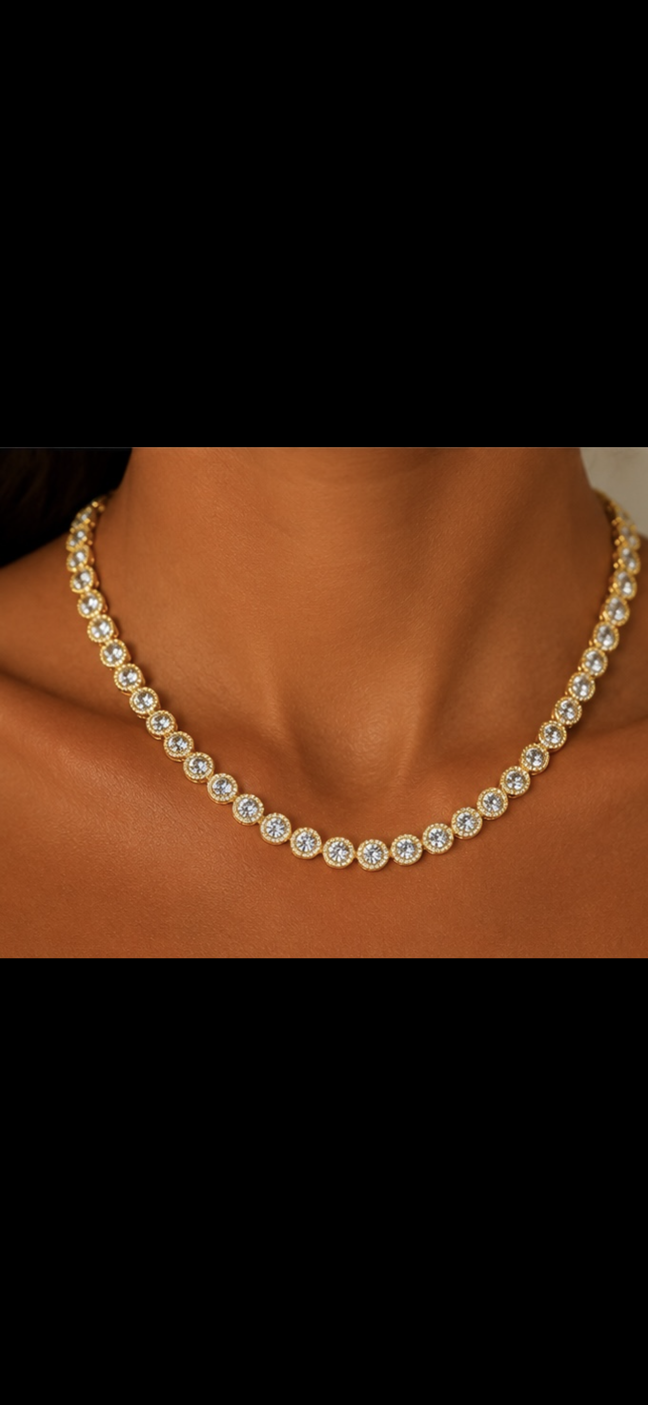 Collier Quartz ronde