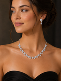 Éclat Floral – Collier & Boucles d’Oreilles