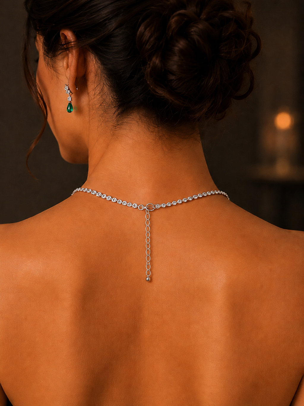 Éclat Floral – Collier & Boucles d’Oreilles