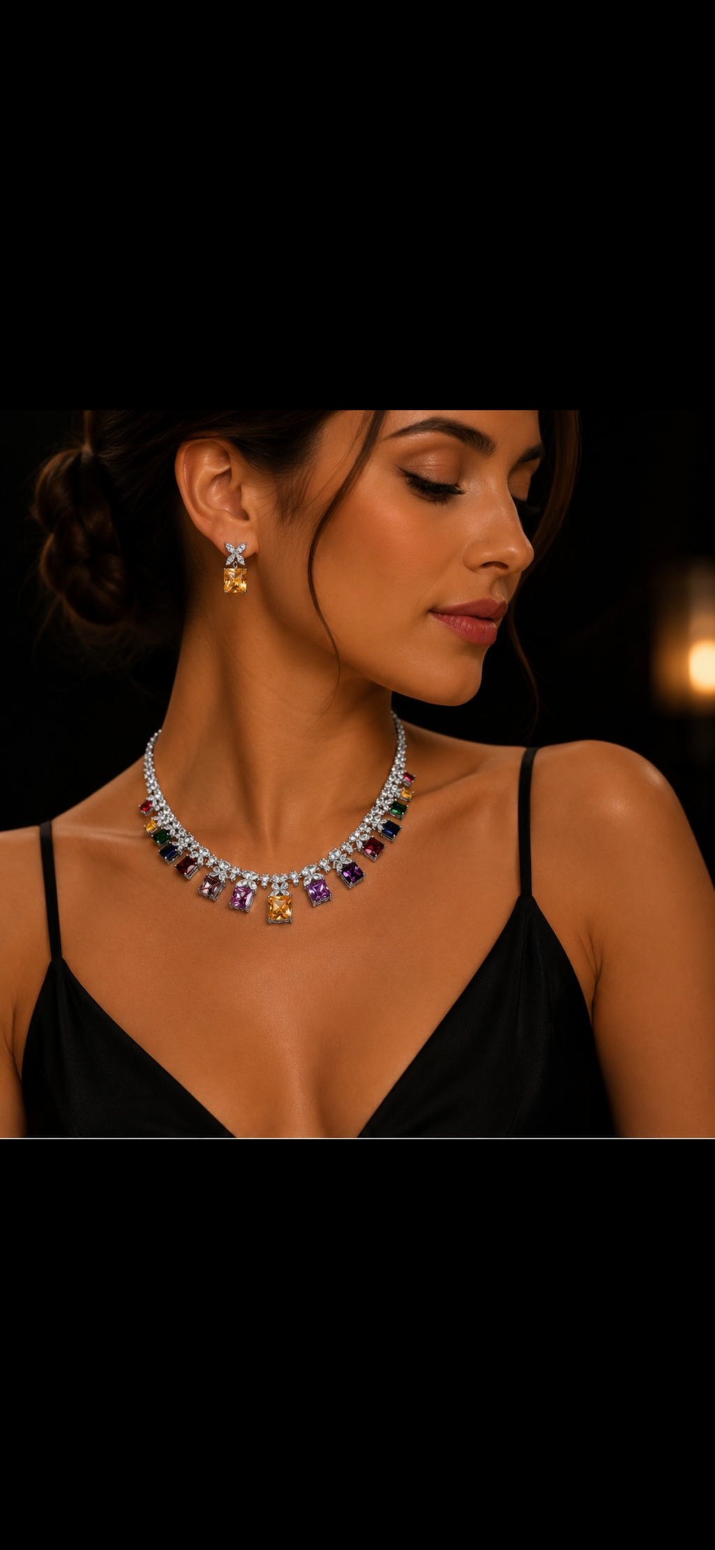 Parure Éva coloré