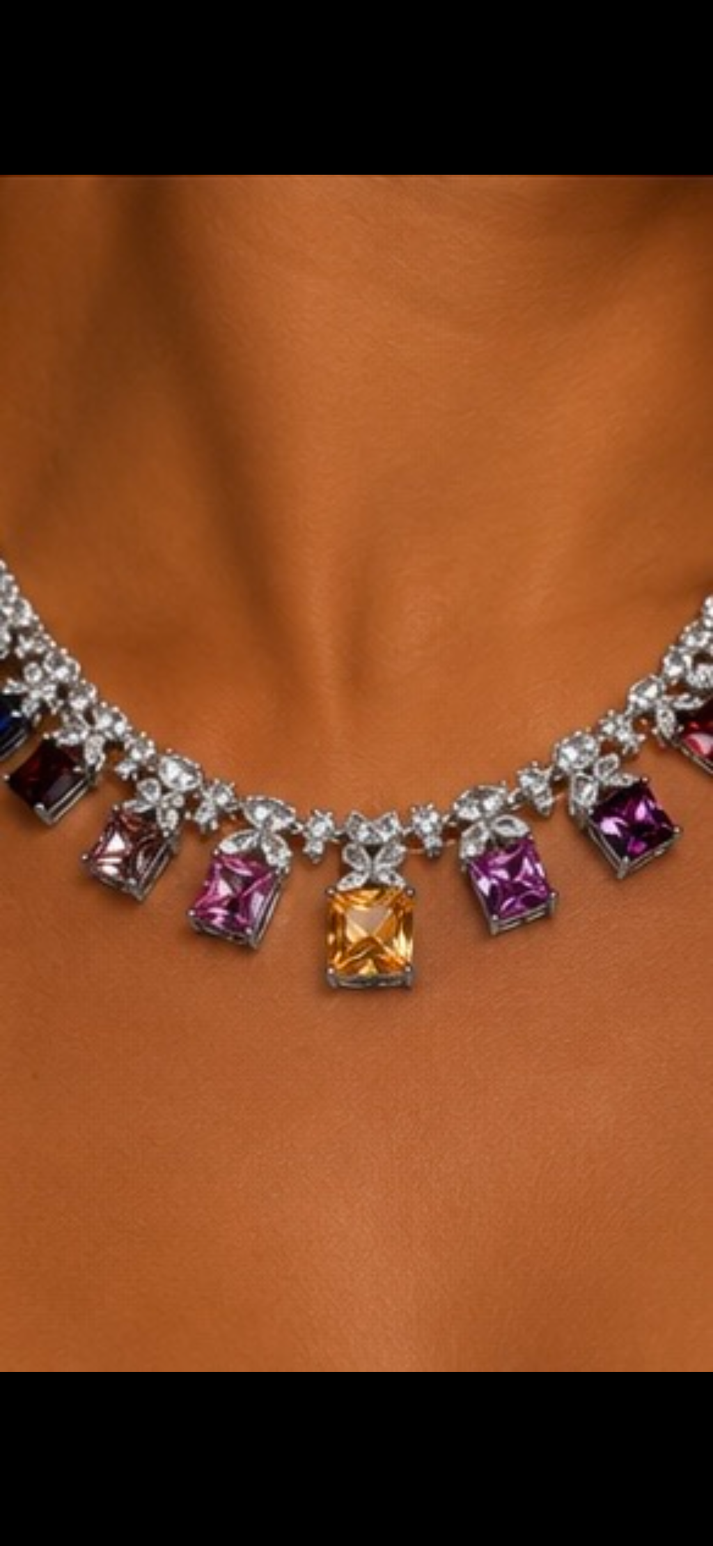 Parure Éva coloré
