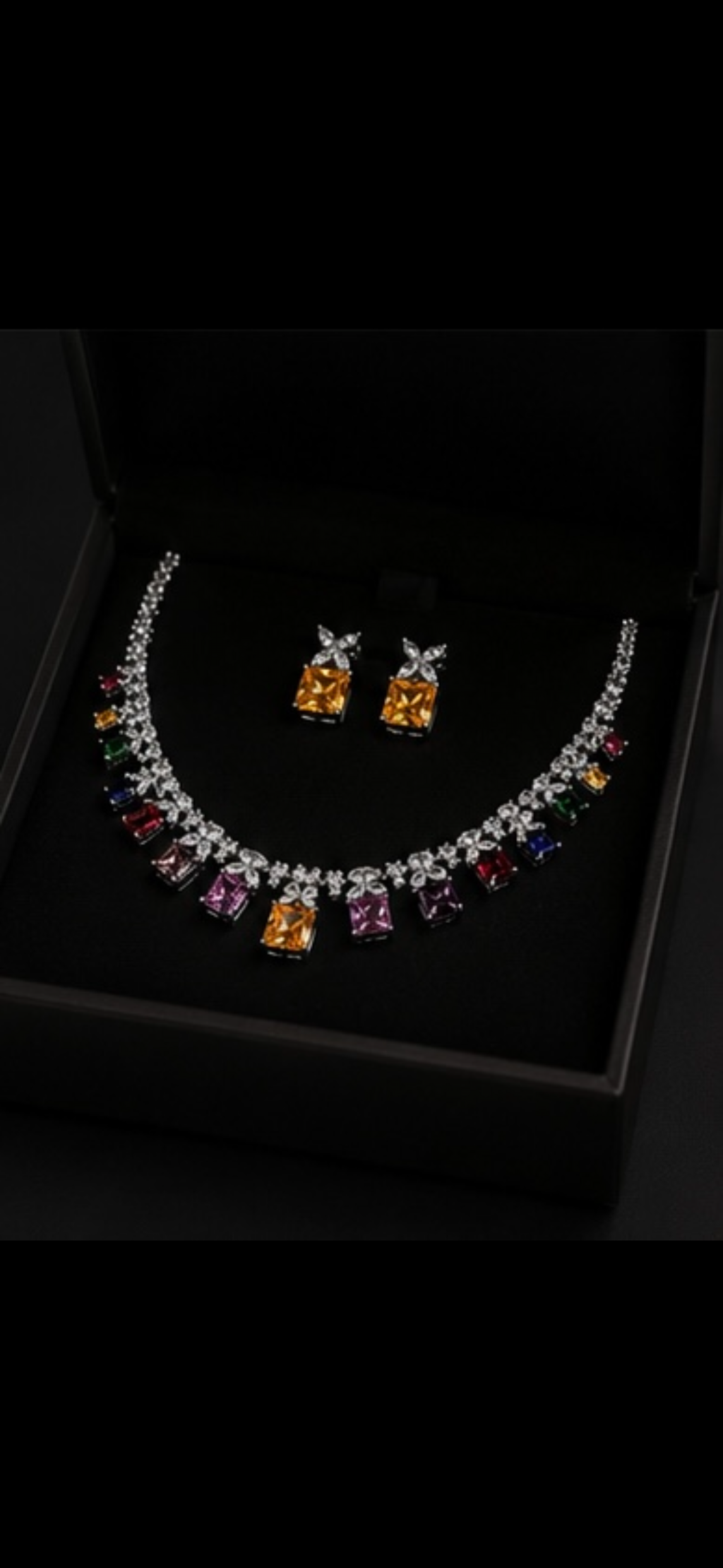 Parure Éva coloré