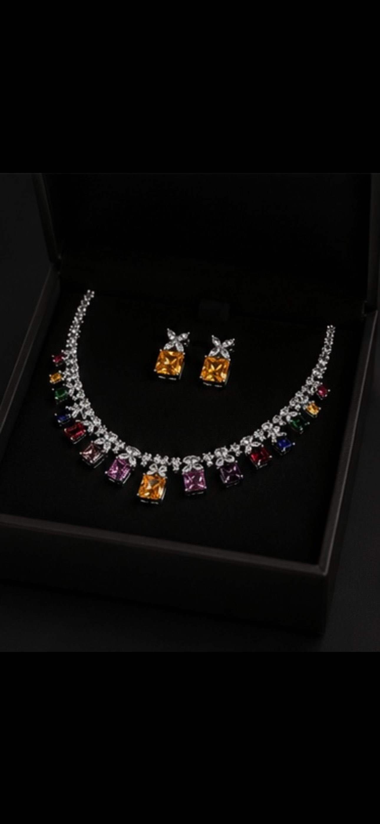 Parure Éva coloré
